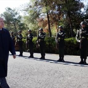 Cumhurbaşkanı Erdoğan Suriye sınırında