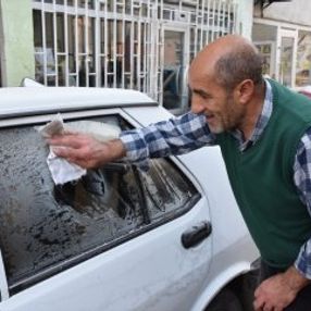 Kars'ta dondurucu soğuklar başladı