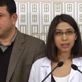 Veli Ağbaba, YPG'li Ceren Güneş'i Meclis'te konuşturmuştu