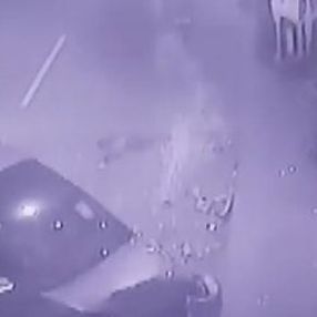 2 kişinin ölümden kıl payı kurtulduğu kaza kamerada
