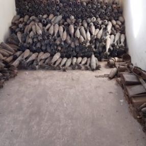 Tel Abyad'da YPG'ye ait mayın deposu bulundu
