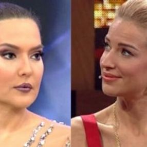 Demet Akalın şimdi de Burcu Esmersoy'la kavga etti