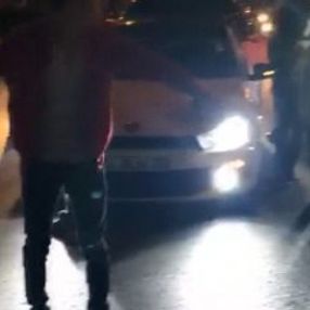 Sultangazi'de asker uğurlaması adı altında magandalık