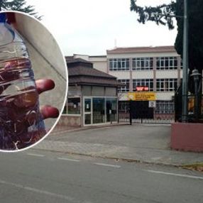 Su şişesinin içinden kireç çözücü çıktı