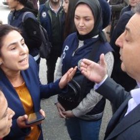 Şanlıurfa'da HDP'liler yine olay çıkardı