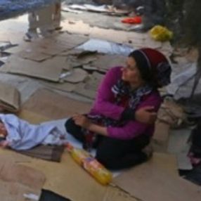 Göçmen bebek Moria kampında susuzluktan öldü