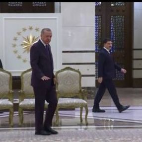 Cumhurbaşkanlığı Külliyesi'ndeki yeni halı
