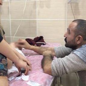 3 yaşındaki kızını vuran baba serbest bırakıldı