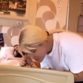 Selin Ciğerci Gökhan Çıra'ya moral verdi