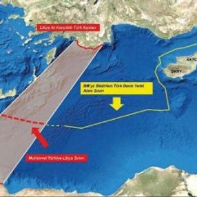 Türkiye ile Libya artık Akdeniz'de komşu