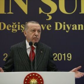 Cumhurbaşkanı Erdoğan Ankara'daki Din Şurası'nda konuştu