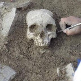 Çorum'da 3 bin 500 yıllık kafatası bulundu
