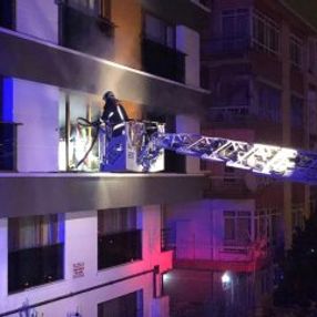Ankara’da şizofren hastası bir kadın yangın çıkardı