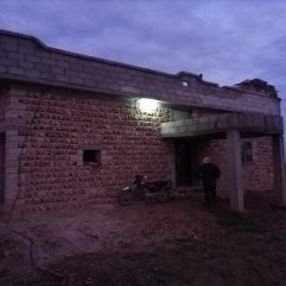 Tel Abyad kırsalına elektrik verildi