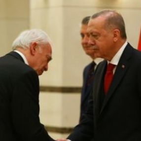 Cumhurbaşkanı Erdoğan Yunan Büyükelçi'yi kabul etti