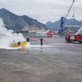 Antalya’da hortum tatbikatı