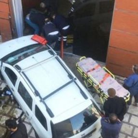 Kontrolü kaybeden sürücünün kazası kamerada