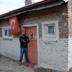 Eski lojman kütüphane oldu