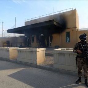 Protestocular ABD Büyükelçiliği önünden çekildi