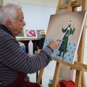Emekli hakim Güzel Sanatlar'ın en gözde öğrencisi