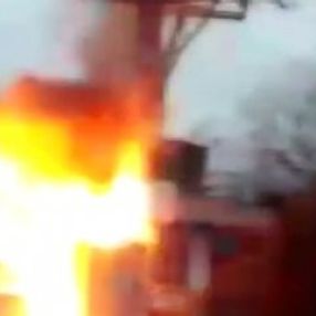 Diyarbakır'da kaçak elektrikçiler yüzünden patlayan trafo