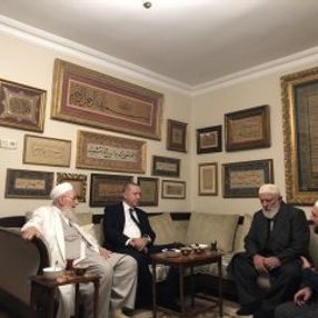 Cumhurbaşkanı Erdoğan'dan İsmailağa Cemaati'ne ziyaret
