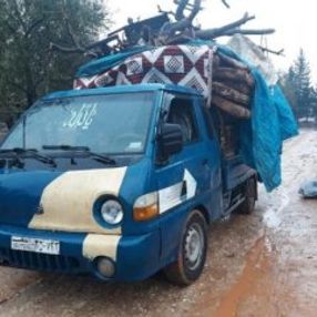 İdlib'den Türkiye sınırına göç sayısı 450 bine ulaştı