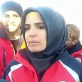 Azize kurtarıldı, UMKE görevlisi o anları anlattı
