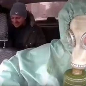 Rus taksi şoförlerinden maskeli önlem