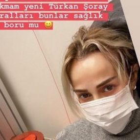 Helin Avşar, maskesiz çıkmıyor