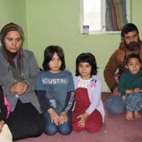 8 kişilik ailenin harabe evde yaşam mücadelesi