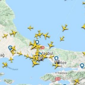 İstanbul Havalimanı'nda kaza sonrası yoğunluk yaşandı