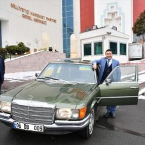 Devlet Bahçeli, klasik otomobilini hediye etti