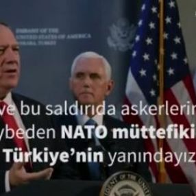 ABD Büyükelçiliği'nden videolu İdlib paylaşımı