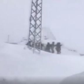 Erzurum'da gri listedeki teröristin öldürülme anı