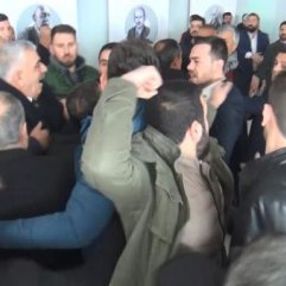 Şanlıurfa'da CHP kongresinde kavga