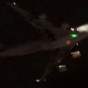 İstanbul üzerindeki kargo uçağını lazer ile taciz ettiler