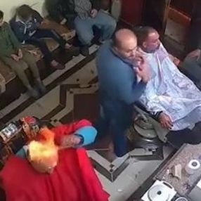 Bakım yapan adam, kafasını yaktı