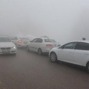 Kartepe yolunda kilometrelerce araç kuyruğu