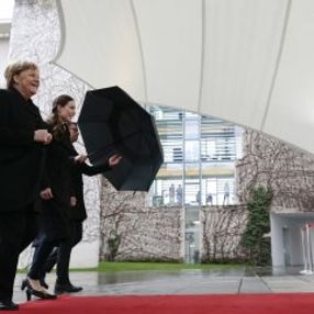 Merkel ile Marin bir arada