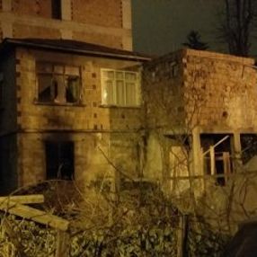 Evinin yandığını görünce, kalp kriziyle hayatını kaybetti
