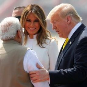 ABD Başkanı Trump, Hindistan'da