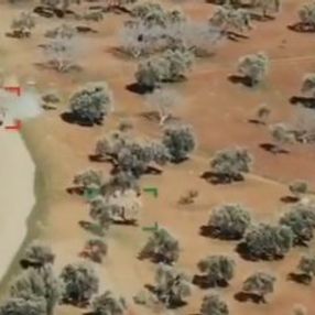 SMO, rejime ait tankı zırhlı araç ile kovaladı