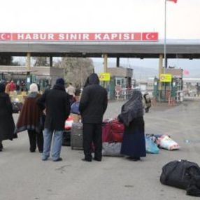 Habur Sınır Kapısı kapatıldı