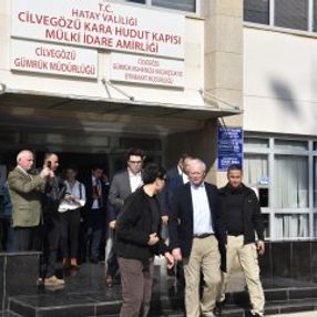 ABD heyeti Hatay'da incelemelerde bulundu