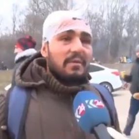 Yunan polisinden dayak yiyen Konyalı