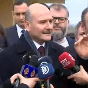 Bakan Süleyman Soylu, muhabirle tartıştı