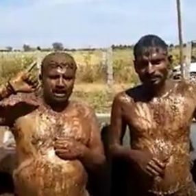 Hindistan'da korona korkusu: İnek dışkısında duş