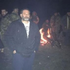 Irkçı Yunan vekil, Türkiye sınırında