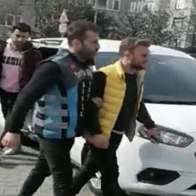Güngören'de asker uğurlayan magandalar yakalandı